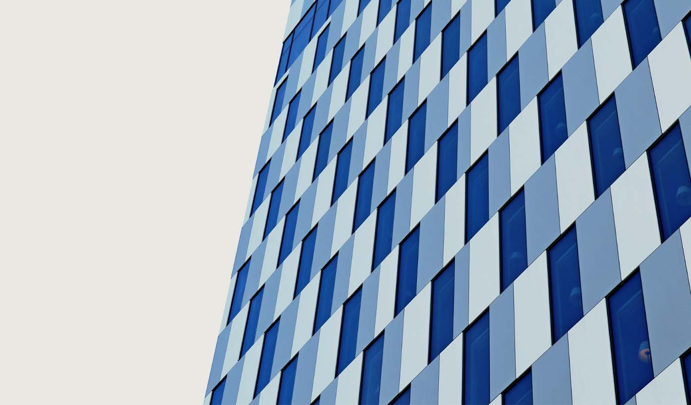 Blue building