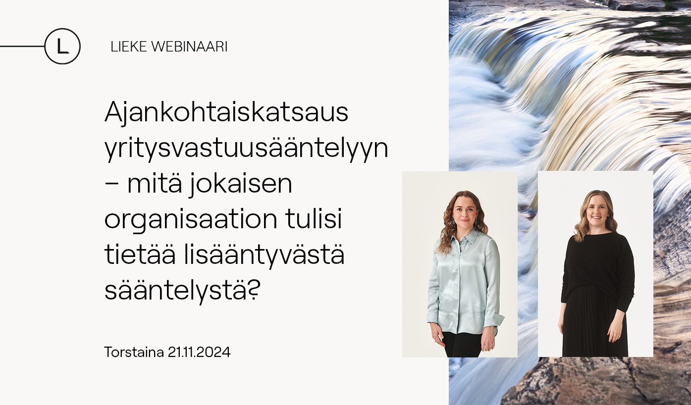 Webinaari yritysvastuusääntely