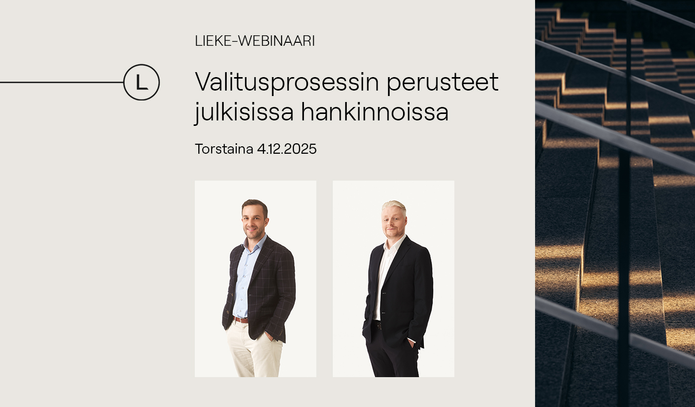 LIEKE-webinaari Valitusprosessin perusteet julkisissa hankinnoissa