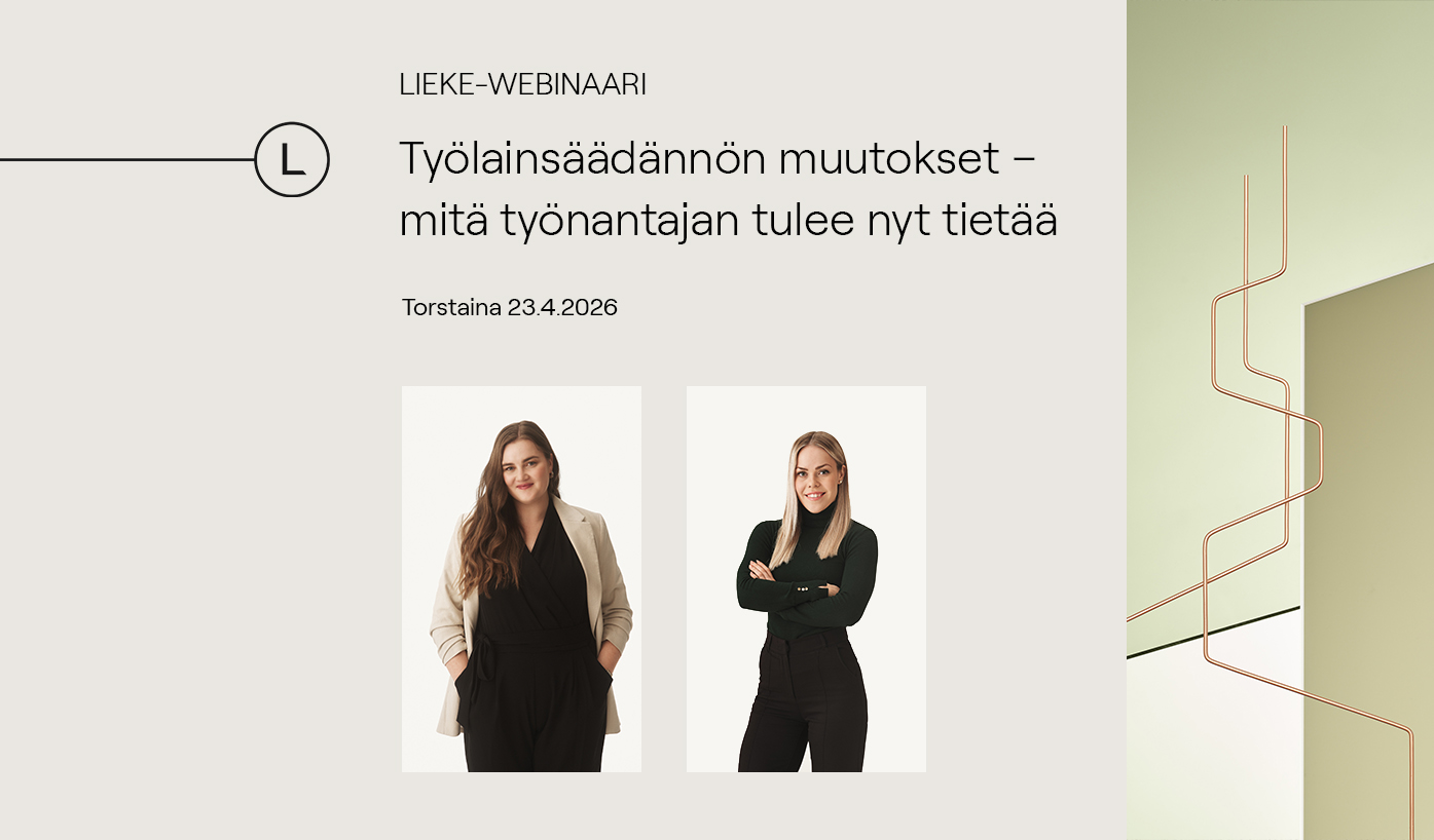 LIEKE-webinaari 23.4.2026 Työlainsäädännön muutokset