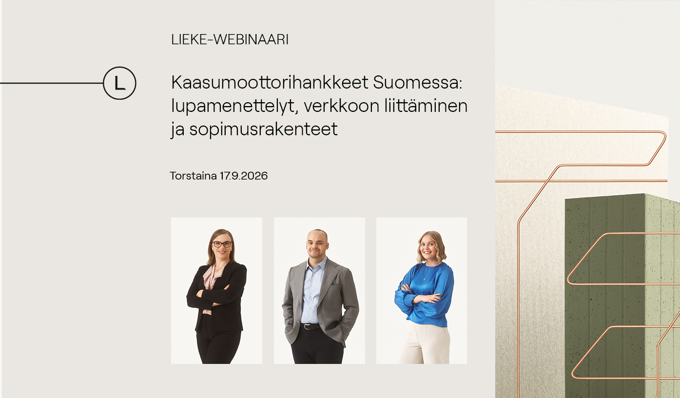 LIEKE-webinaari 17.9. Kaasumoottorihankkeet
