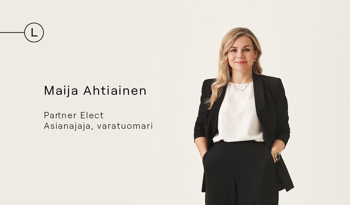 Maija Ahtiainen Partner Elect